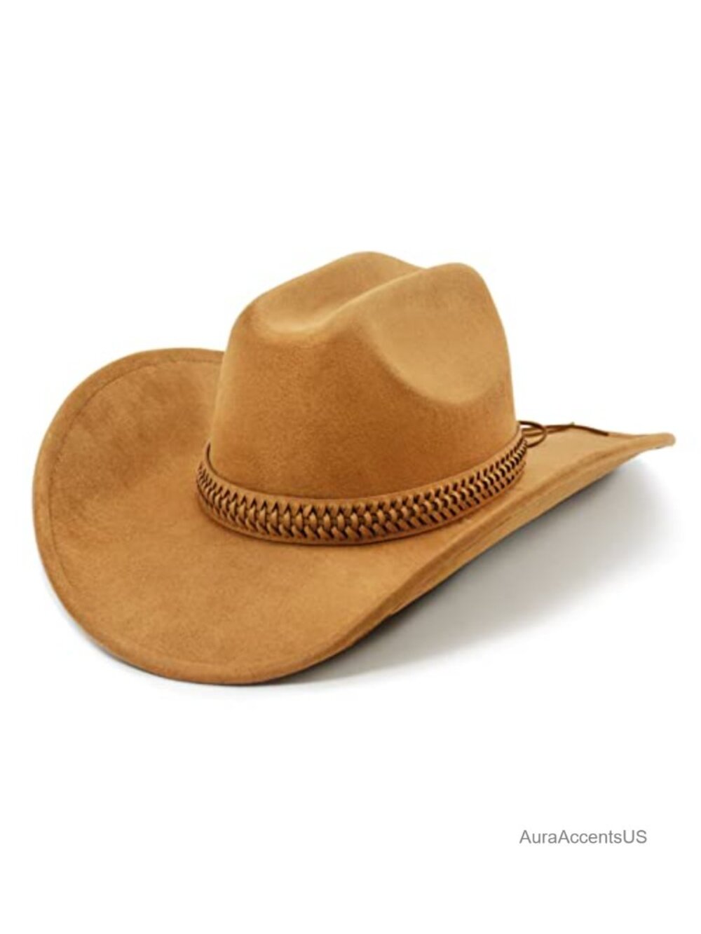Felt Cowboy Hat Shapeable Wide Brim Cattleman Western